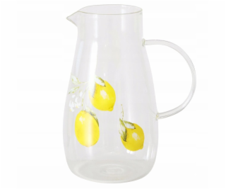 Skleněný džbán na limonádu CAPRI, výška 21 cm