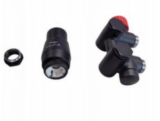 Termostatická sada Vario Term Integra DUO pravá černá struktura IDGS0214CFK/P