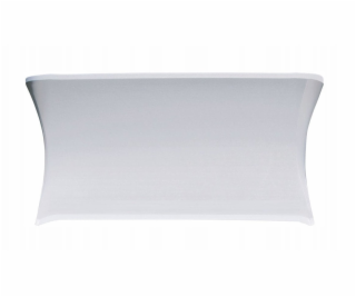 Povlak na stůl obdélníkový, délka 182,9 cm, bílý