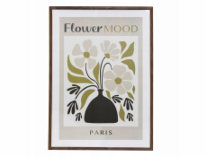 Zarámovaná plakátová kytice ARABELLA 50 x 70 cm