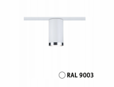 URail TUBE DIM GU10 dráhový reflektor max.10W 230V bílý RAL9003 / kov