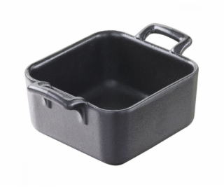 Revol Mini čtvercová mísa BELLE CUISINE NOIR 7x7 cm