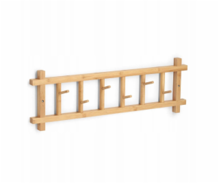 Bambusový předsíňový věšák CEDRO, 68 x 22 x 2,5 cm