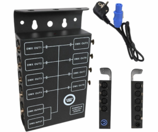 LIGHT4ME XSPLIT 8 DMX splitter 8kanálový montážní držák