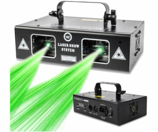 LIGHT4ME LASER RGB GEOMETRICKÝ 350mW laserový projektor, ...