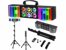 Dálkový ovladač LIGHT4ME MAGIC BAR 3 RGBW 3v1 s více světelným efektem par derby bílým stroboskopem