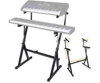 DNA KEY 2 dvojitý nastavitelný pevný stojan na klávesnici