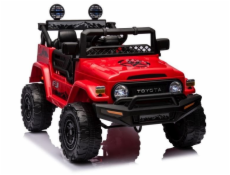 LeanToys Toyota FJ Červený bateriový vůz 4x4 EDUKAMP