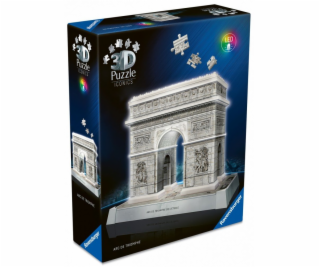 Ravensburger 3D puzzle Iconics: Vítězný oblouk Paříž - se...