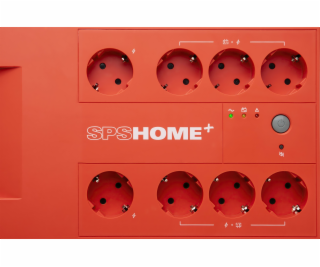 Salicru Nouzový UPS SPS 650 HOME+ Red 650VA 360W 8x Schuk...