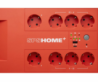 Salicru Nouzový UPS SPS 850 HOME+ Red 850VA 480W 8x Schuk...