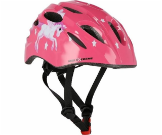 Nils Extreme Přilba MTW01 LED růžová velikost XS (44-48 cm)