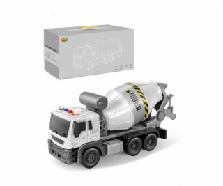 LeanToys Míchačka betonu modrá rotující hruška zvukové sv...