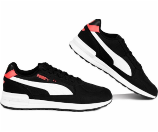 Puma Dětské boty Graviton Jr černé a bílé 381987 11 38,5