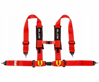 SLIDE_F Sportovní opasky Slide V2 Red 4P 3 E4