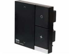 Shelly LinkedGo Chytrý termostat pro vytápění, větrání a klimatizaci (černý)