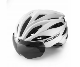 RockBros Cyklistická helma s kšiltem, odnímatelné ochrann...