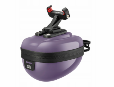 RockBros Pevná Kompaktní Podsedlová Brašna 0,4l - Fialová