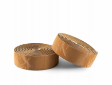 RockBros Omotávka na řídítka PU s velurovým vzorem - hnědá