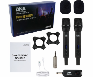 Bitmat Mikrofon DNA 2x BEZDRÁTOVÉ MIKROFONY 2x RUČNÍ VYSÍ...