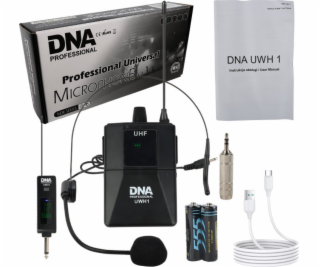 Bitmat Bezdrátový náhlavní mikrofon DNA s přijímačem UHF ...