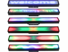 LIGHT4ME STROBE BAR 1000 RGB světelný pásek stroboskopický blinder osvětlovací efekt LED 666x0,3W SMD