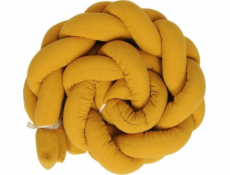 BabyMatex Chránič do postýlky 30 x 200, copánkový mušelín, 06