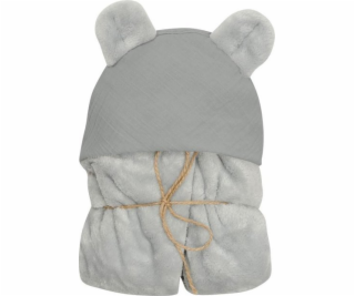 BabyMatex Deka 95 x 95 s kapucí Koala Muslin 02