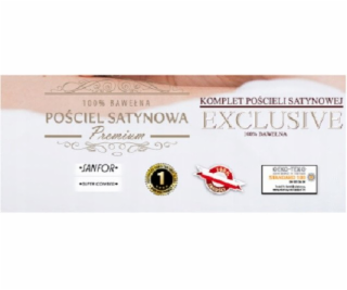 Multitex Saténové povlečení EXCLUSIVE CZ (140x200-1,70x90-1)