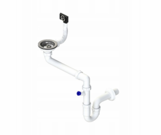 Tycner Sifon dřezu Instadrain fi 90 mm trubkový, 1komorov...