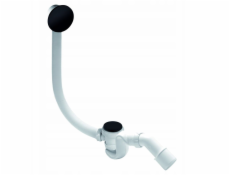 wirquin samočisticí sifon do vany s rychlým uzávěrem, matná černá 30724120