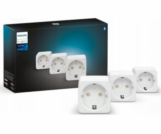 Philips Sada Hue SmartPlug Steckdose Weiss 3er
