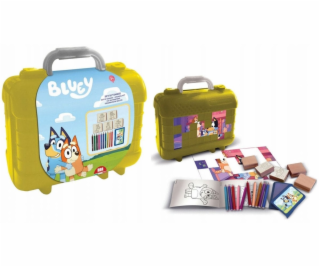 Multiprint Cestovní sada razítek Bluey s více potisky