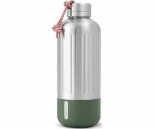 Black & Blum Ocelová láhev EXPLORER 850ml. olivová / čern...