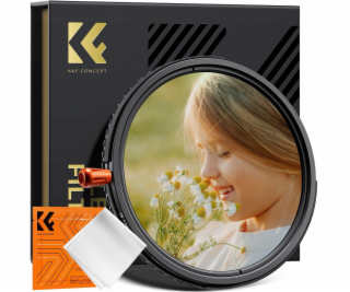 K&F Hybridní filtr 3v1 49mm 49mm fader ND2-32 + CPL + čer...