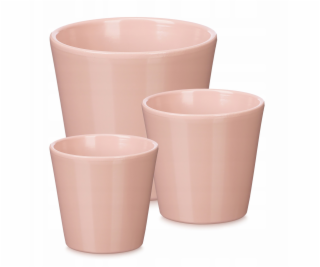 Ibergarden Sada kónických květináčů O 14, 17, 22 cm