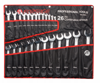 Rockforce Sada plochých klíčů ROCKFORCE 25dílná (6-32 mm)