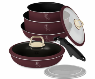 Sada nádobí s odnímatelnou rukojetí 9 ks Leonardo Collect...