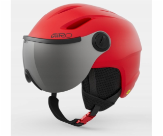 MIVIDA Dětská zimní helma GIRO BUZZ MIPS, matně červená, ...