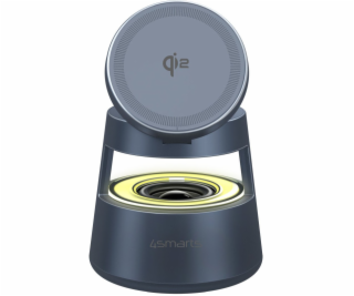 4smarts Qi2 Ladestation Aura Sound spacegrau