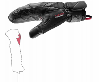 Leki RUKAVICE Griffin Base 3D Dámské rukavice bl 6.0