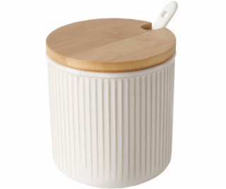 Boltze Dóza s víčkem a lžičkou JONAH, 10,5 cm