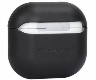 Mobile Origin Kožené pouzdro černé - AirPods 4