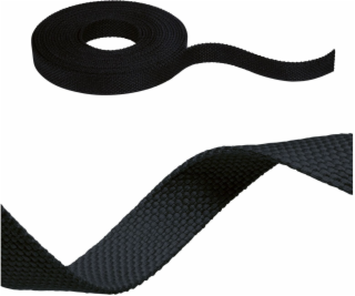 Paulmann Vodivá páska ULine 5m IP20 48V Černá tkanina/měď