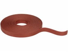 Paulmann Vodivá páska Uline 10m 48V terakotová tkanina/měď