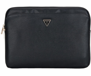 Guess Kabelka Sleeve 14 Grained Zip Pocket Triangle Logo ...