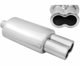 TurboWorks Koncový tlumič 87x140mm vstup 63,5mm