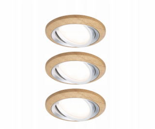 Paulmann LANATI COIN LED 3X 6W 470lm 84mm 2700K IP20 230V...