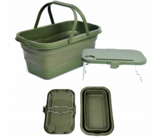 InnovaGoods KEMPOVÝ PIKNIKOVÝ KOŠ PLATINET 47X29X23,5 CM,...