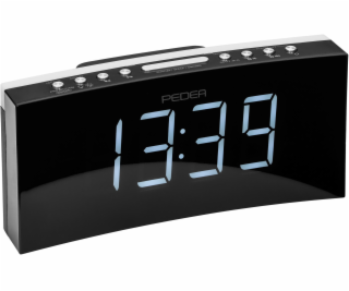 Pedea FM Radiowecker / Projektionswecker, černá